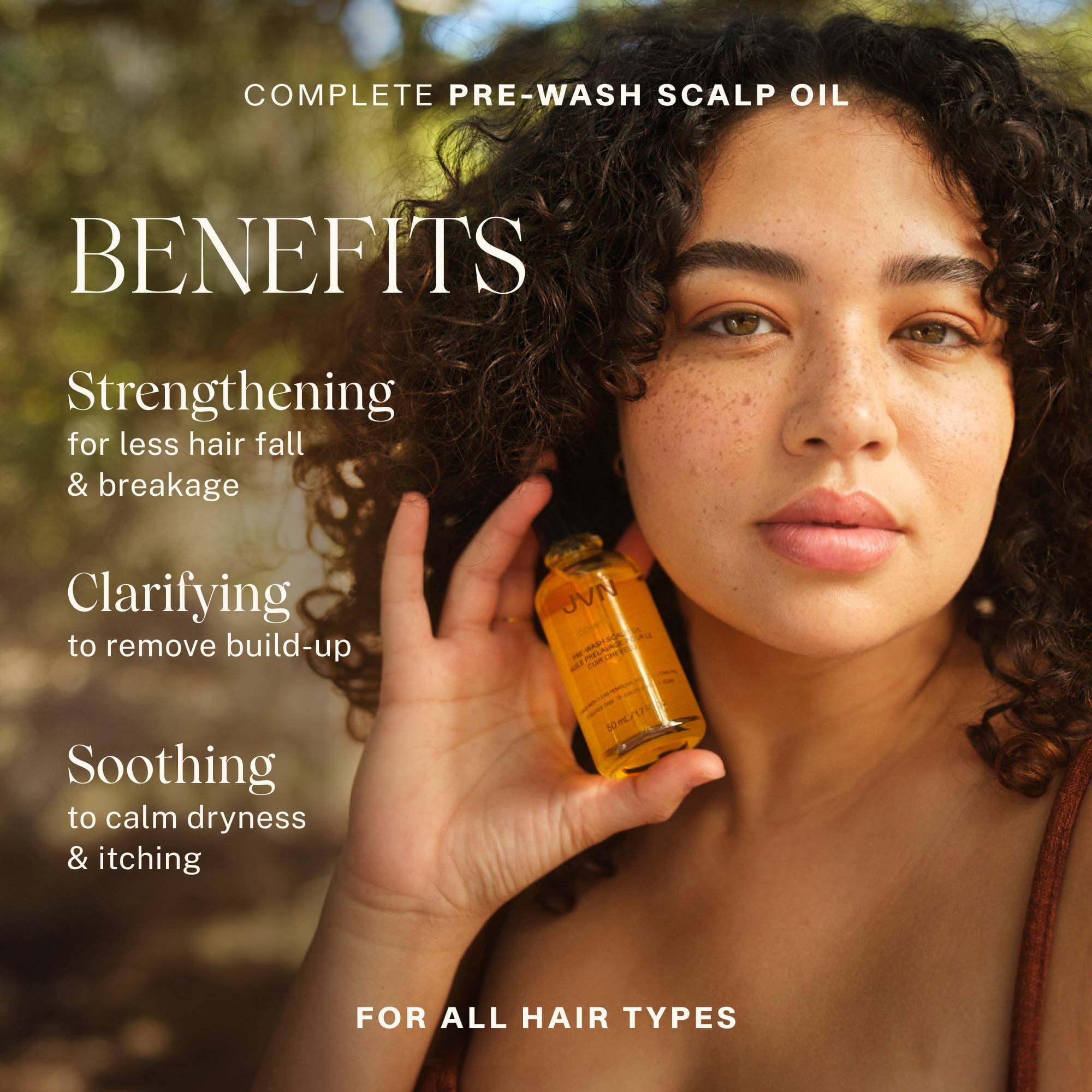 JVN Treatment Complete Pre-Wash Scalp Oil JVN Pre-Wash Scalp Oil | Rosemary-Infused Scalp Treatment sulfate-free silicone-free sustainable